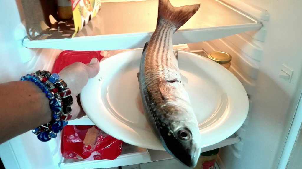Рыба в холодильнике