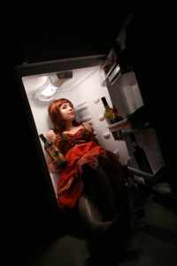Девушка в холодильнике