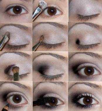 Как правильно нанести макияж глаз